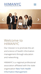 Mobile Screenshot of himanyc.org